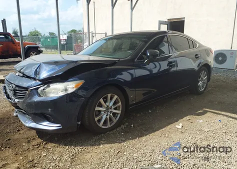 2015 Mazda Mazda6 I Sport from USA, damaged, VIN JM1GJ1U55F1219384